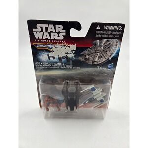 Hasbro Star Wars The Force Awakens Micro Machines X-Wing & Kylo Ren Shuttle NEW